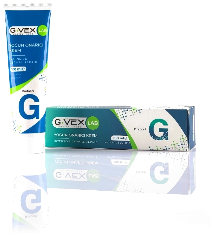 G-VEX LAB Protocol G 100 ml yoğun onarıcı krem tüpü ve kutusu